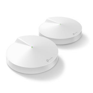 Домашня Mesh Wi-Fi система TP-LINK DECO M9 plus 2PK AC2200 2xGE LAN/WAN 1xUSB 2.0 MU-MIMO Zigbee 3-band (DECO-M9-PLUS-2-PACK) 143713 фото
