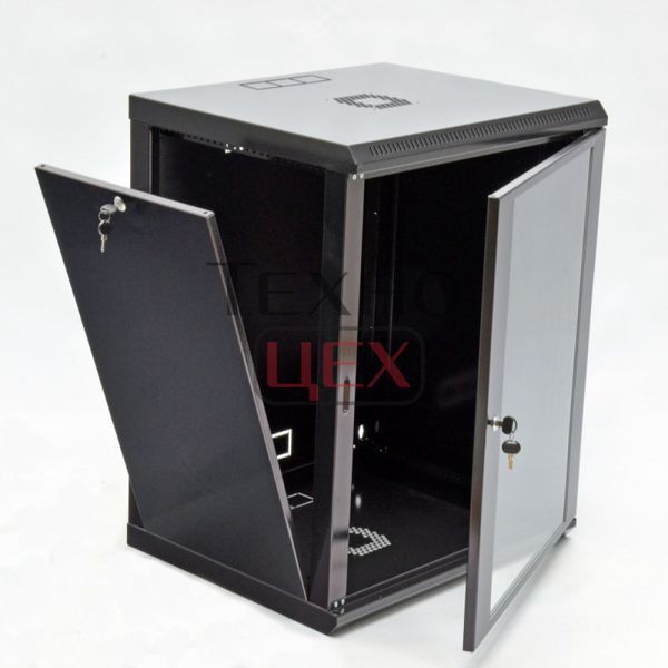 Шафа серверна CMS 15U 600 x 600 x 773 UA-MGSWL156B для мережевого обладнання 115292 фото