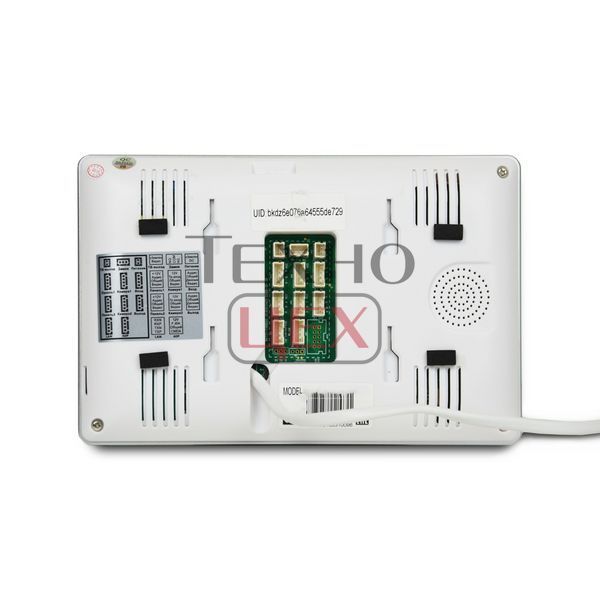 Комплект відеодомофону BCOM BD-770FHD White Kit: відеодомофон 7" і відеопанель 242051 фото