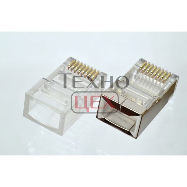 Конектор UTP CMS RJ45 екранований 115111 фото