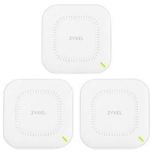 Точка доступу ZYXEL NWA110AX 3-pack AX1800, 1xGE, WiFi 6, Nebula, PoE, MU-MIMO, 3 точки без інжекторів (NWA110AX-EU0103F) 216067 фото