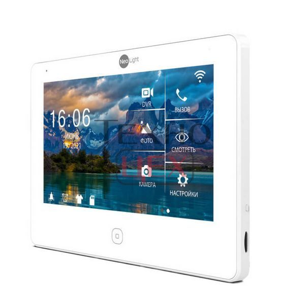 Відеодомофон 7" NeoLight ALPHA HD WF з Wi-Fi з детектором руху і записом відео 177979 фото