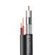 Абонентський коаксіальний кабель FinMark F5967BVcu 2x0.75 POWER зі струмопровідними провідниками (чорний, 305 м) 114666 фото 2