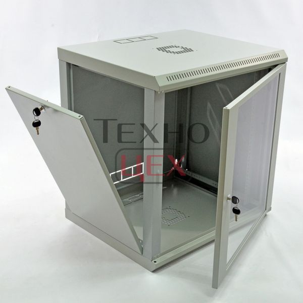 Шафа серверна CMS 12U 600 x 500 x 640 UA-MGSWL125G для мережевого обладнання 201519 фото