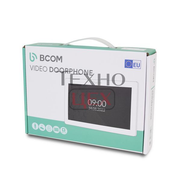 Відеодомофон 7 дюймів BCOM BD-780 Black 215033 фото
