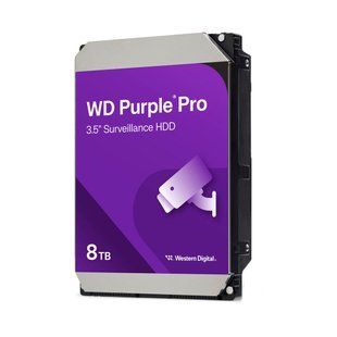 Жорсткий диск 8TB Western Digital WD Purple Pro WD8002PURP для відеоспостереження з AI 296369 фото
