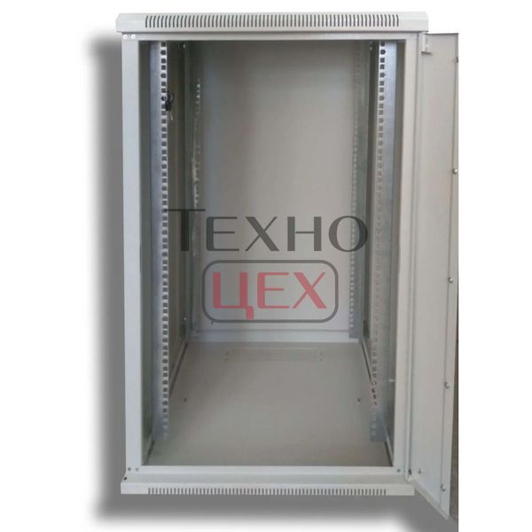 Шафа серверна Hypernet 18U 600 x 600 WMNC66-15U-FLAT для мережевого обладнання 162352 фото