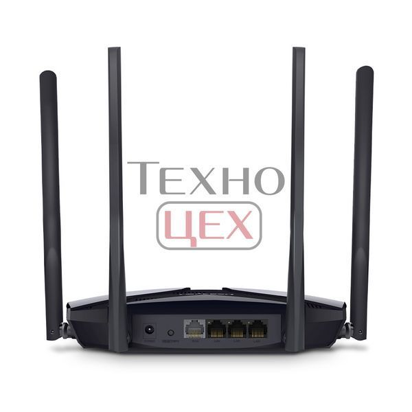 Бездротовий маршрутизатор Mercusys MR70X AX1800 3xGE LAN 1xGE WAN MU-MIMO OFDMA (MR70X) 159397 фото