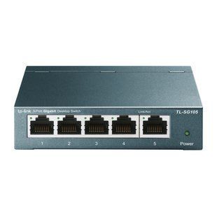 Комутатор TP-Link TL-SG105 5-портовий некерований 144810 фото