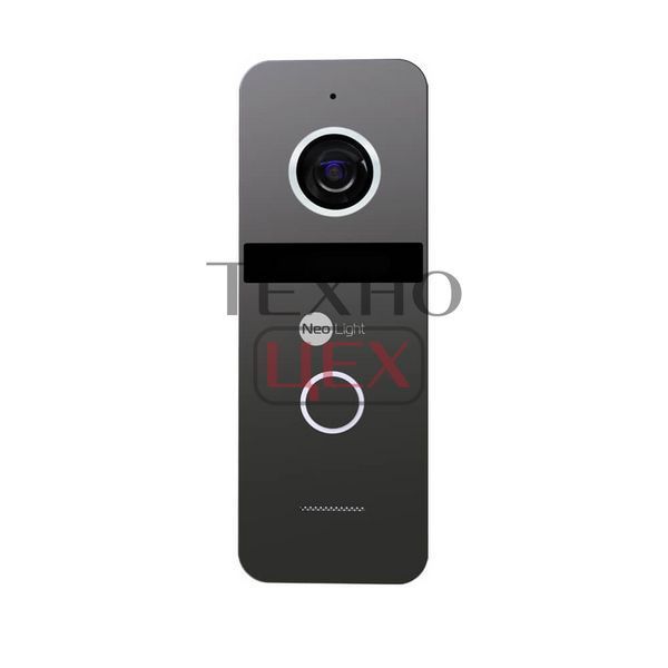 Комплект відеодомофона Neolight NeoKIT FHD Pro B/Graphite: відеодомофон 7" з детектором руху і 2 Мп відеопанель 202019 фото