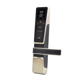 Smart замок ZKTeco ZM100 right для правих дверей зі скануванням обличчя і зчитувачем відбитку пальця 115305 фото
