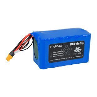 Акумулятор FEi-6S3P HighStar 12000 мА&middot;год для FPV-дрона 302251 фото