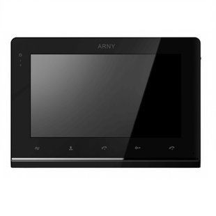 Відеодомофон 7" Arny AVD-710 (2Mpx) TFT black з детектором руху і записом відео 114855 фото
