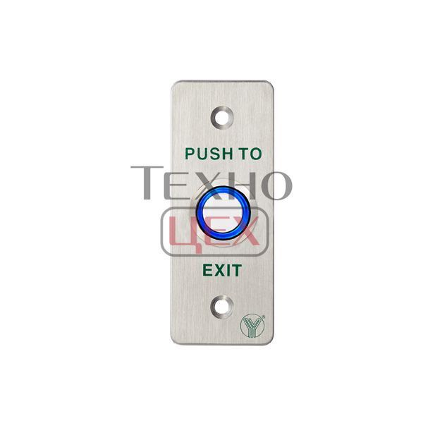 Кнопка виходу Yli Electronic PBK-814A(LED) з LED-підсвічуванням 105324 фото