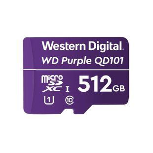 Карта пам'яті Western Digital MICRO SDXC 512GB UHS-I WDD512G1P0C WDC спеціалізована для відеоспостереження 118091 фото