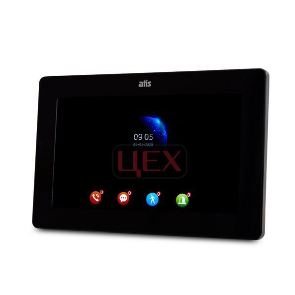 Комплект відеодомофона ATIS AD-770FHD Black + AT-400HD Black 1229613 фото