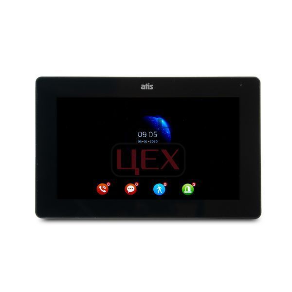 Комплект відеодомофона ATIS AD-770FHD Black + AT-400HD Black 1229613 фото