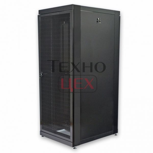 Шафа серверна CMS 42U 800 х 1055 UA-MGSE42810PB з перфорованими дверима для мережевого обладнання 201580 фото