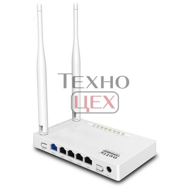Точка доступу з мережним адаптером NETIS WRL ROUTER 300MBPS 10/100M/4P WF2419E 112003 фото