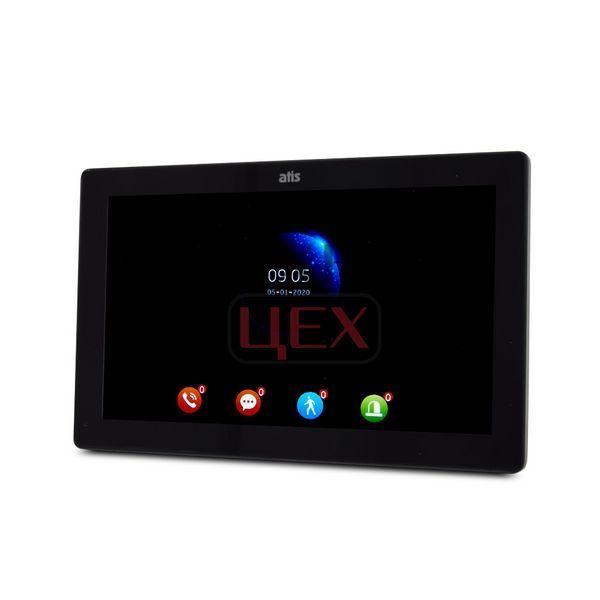 Комплект відеодомофона ATIS AD-1070FHD Black + AT-400HD Black 1125914 фото