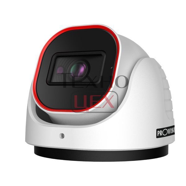IP-відеокамера 4 Мп Provision-ISR DI-340IPSN-28-V2 (2.8 мм) з вбудованим мікрофоном і відеоаналітикою для системи відеонагляду 290163 фото