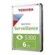 Жорсткий диск 6TB TOSHIBA S300 HDWT860UZSVA для відеоспостереження 175550 фото 1