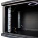Шафа серверна SteelNet 4U 600 x 450 для мережевого обладнання (скло, чорний) 296742 фото 3