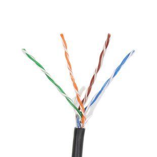 Кабель звита пара GoldMine GM UTP 4*2*24AWG(0,51) СU CAT.5E PE (UTP мідь зовнішній) бухта 305 м 289206 фото
