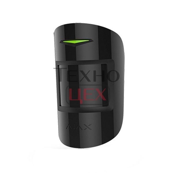 Бездротовий датчик руху і розбиття Ajax CombiProtect black 100546 фото