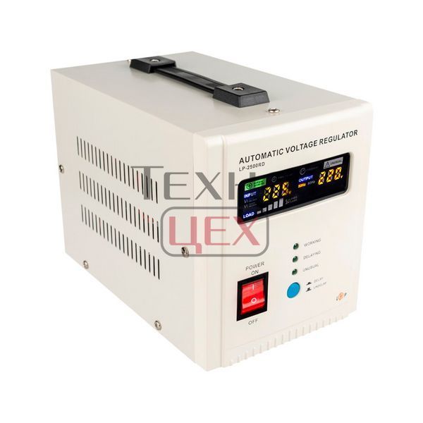 Стабілізатор напруги Logicpower LP-2500RD (1500Вт/7ступ) 182807 фото