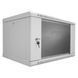 Шафа серверна SteelNet 12U 600 x 600 для мережевого обладнання (скло, сірий) 283067 фото 1