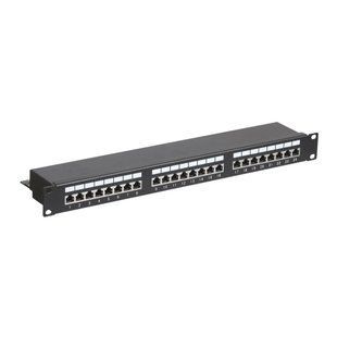 Патч-панель Hypernet 24 порти FTP 1U кат. 6е 19" PP-KFSTP6-24 175431 фото