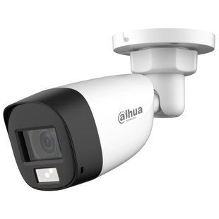HDCVI відеокамера 2 Мп Dahua DH-HAC-HFW1200CLP-IL-A (2.8 мм) з подвійним підсвічуванням для системи відеонагляду 280599 фото