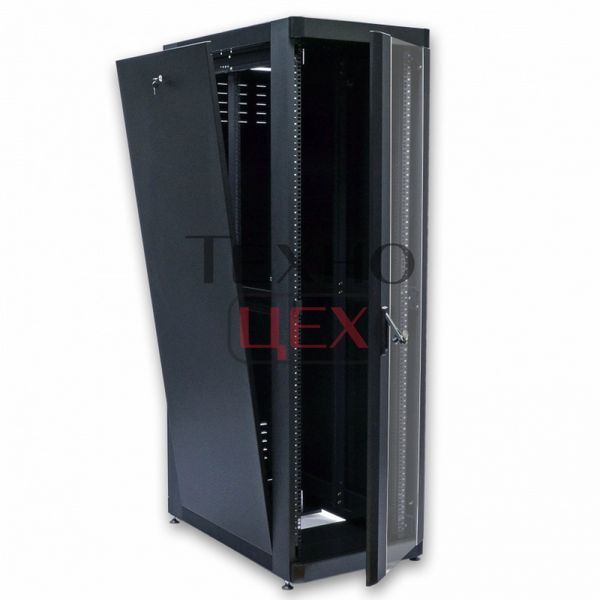 Шафа серверна CMS 45U 610 х 1055 UA-MGSE45610MB посилена для мережевого обладнання 201587 фото