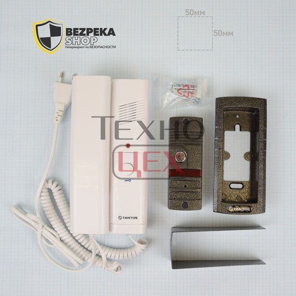 Комплект аудіодомофона Tantos TS-203Kit 106270 фото