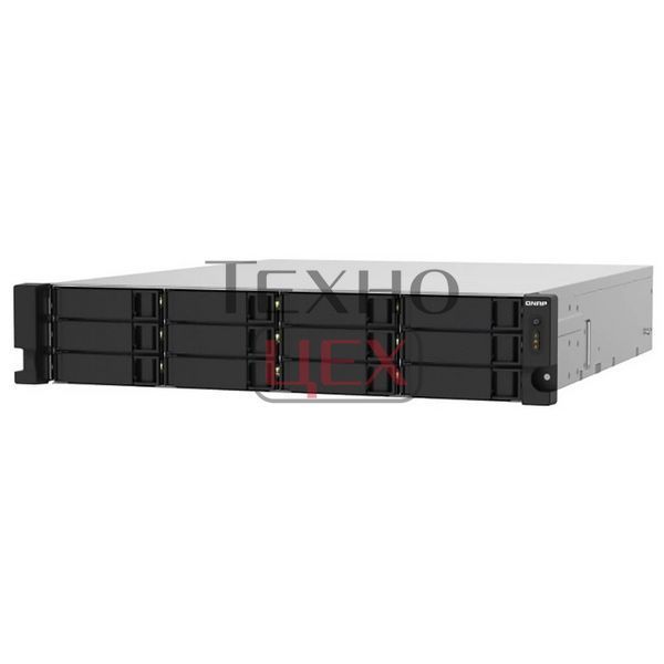 Система зберігання даних QNAP TS-1253DU-RP-4G з 12 відсіками для дисків, 4GB RAM, стійкове виконання 2U 116370 фото