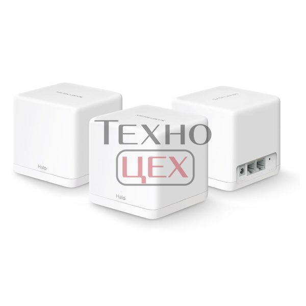 Домашня Mesh Wi-Fi система Halo H30G(3-pack) AC1300 2xGE LAN/WAN (HALO-H30G-3-PACK) 202965 фото