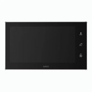 Відеодомофон 10" Arny AVD-1040 (2Mpx) PiP black IPS з детектором руху і записом відео 270361 фото