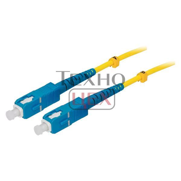 Патчкорд оптичний SC/UPC-SC/UPC SM simplex 3.00 LSZH 1м 266721 фото