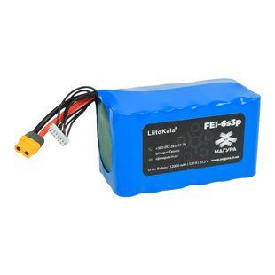 Акумулятор FEi-6S3P 12000 мА&middot;год для FPV-дрона 294173 фото