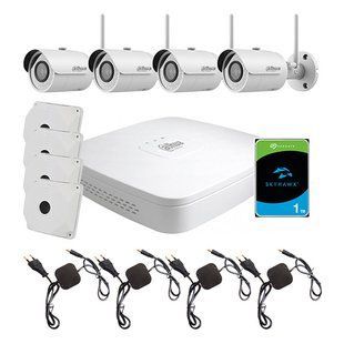 Комплект відеоспостереження WiFi kit 4cam 114668 фото