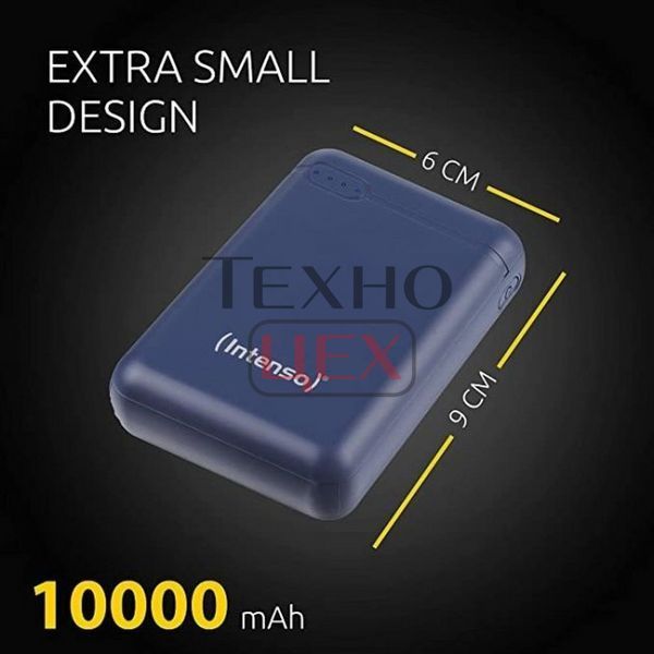 Повербанк Intenso Powerbank XS 10000 (dark blue) ємністью 10000 мА&middot;год 233779 фото