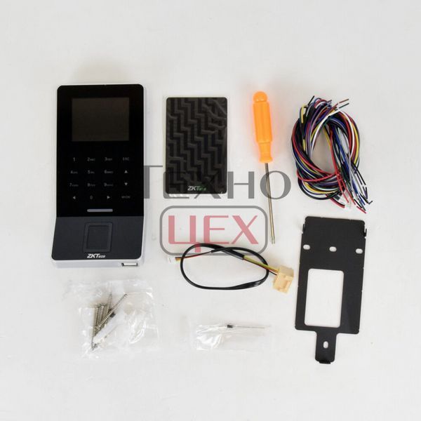 Біометричний термінал ZKTeco F22 [MF] [FP] ADMS зі зчитувачем відбитку пальця і Mifare карт 297433 фото