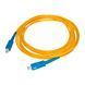 Патчкорд оптичний SC/UPC-SC/UPC SM simplex 3.00 LSZH 3м 266722 фото 1