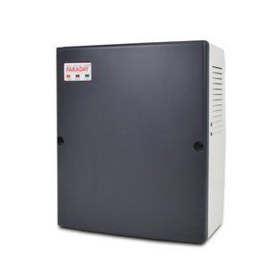 Безперебійний блок живлення Faraday Electronics 55W UPS Smart ASCH PLB під акумулятор 9А/г в пластиковому боксі 116011 фото