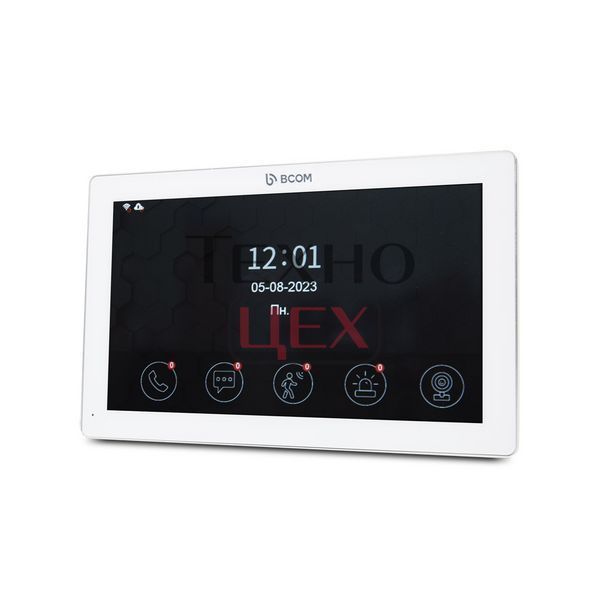 Відеодомофон 10" BCOM BD-1070FHD White 240547 фото Відеодомофон 10" BCOM BD-1070FHD White 240547 фото
