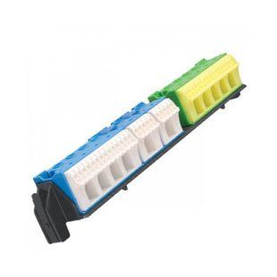 Тримач з клемами Hager VZ464 21*N+20*PE/5*N+6*PE для щитів серії Volta 48(54) модулів 290347 фото