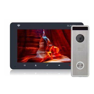 Комплект відеодомофона Slinex SM-07N Cloud (graphite) з Wi-Fi + Tantos Triniti HD 2601611 фото