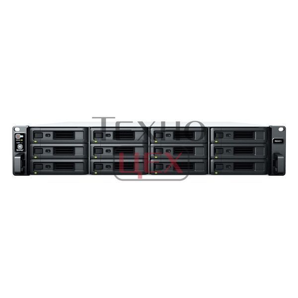 Система зберігання даних SYNOLOGY RS2421+ з 12 відсіками для дисків, 4GB RAM, стійкове виконання 2U 158334 фото