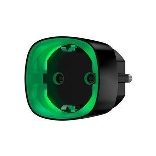 Радіокерована розумна розетка Ajax Socket black з лічильником енергоспоживання 111466 фото